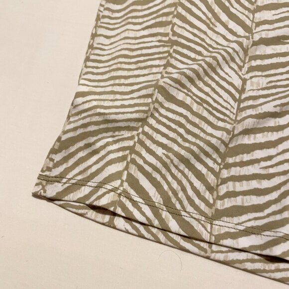 Michael Kors Womens Animal Print Dress Size Small Missing Belt - Picture 16 of 16
